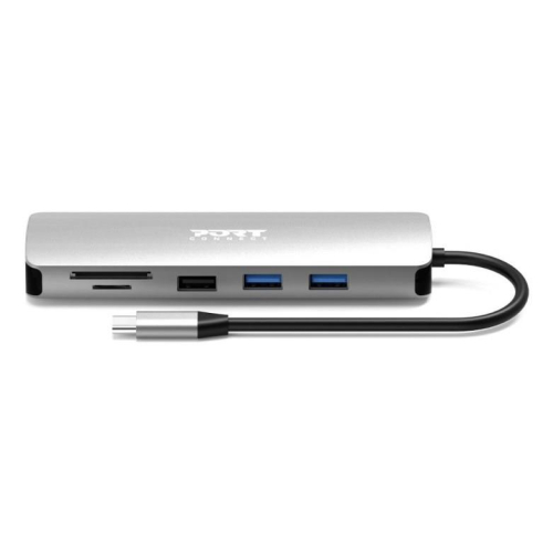 Port Designs 900164 stacja dokująca Przewodowa USB 3.2 Gen 1 (3.1 Gen 1) Type-C Stal nierdzewna-25675537