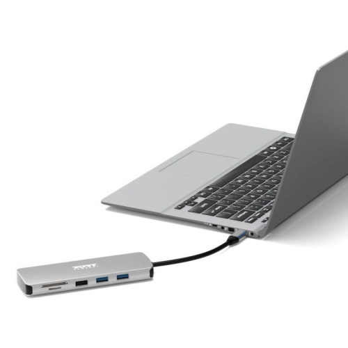 Port Designs 900164 stacja dokująca Przewodowa USB 3.2 Gen 1 (3.1 Gen 1) Type-C Stal nierdzewna-25675542
