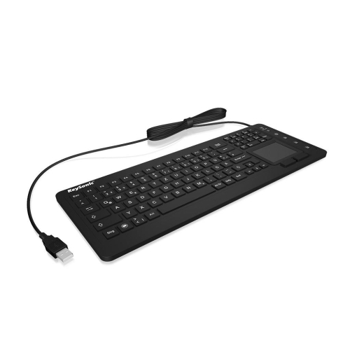 KeySonic KSK-6231 INEL (CH) klawiatura Przemysłowy USB QWERTZ Swiss Czarny-25675876