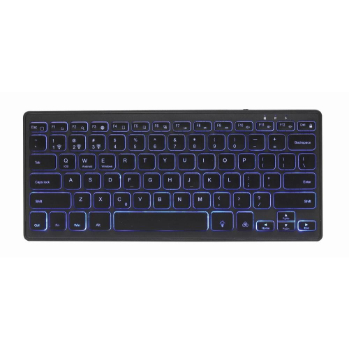 Gembird KB-BTRGB-01-DE klawiatura Uniwersalne Bluetooth QWERTZ Niemiecki Czarny-25675934