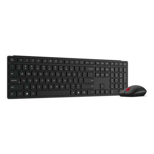 Lenovo 4X31S04814 klawiatura Dołączona myszka Biuro RF Wireless + Bluetooth Niemiecki Czarny-25676321