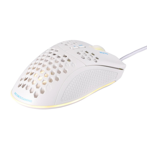 Deltaco Gaming GAM-108-W myszka Dla praworęcznych USB Typu-A Optyczny 6400 DPI-25676534