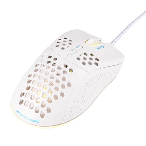 Deltaco Gaming GAM-108-W myszka Dla praworęcznych USB Typu-A Optyczny 6400 DPI-25676538