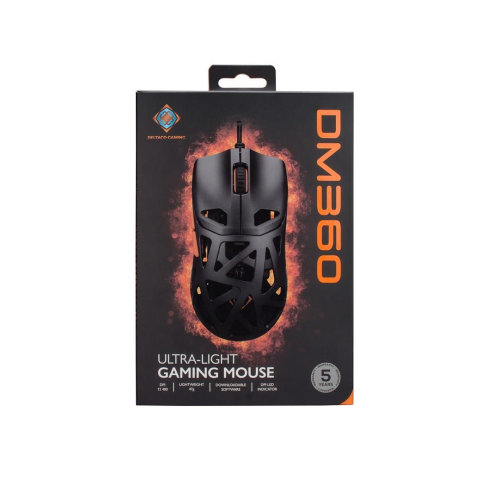 Deltaco Gaming GAM-187 myszka Oburęczny USB Typu-A Optyczny 12400 DPI-25676555