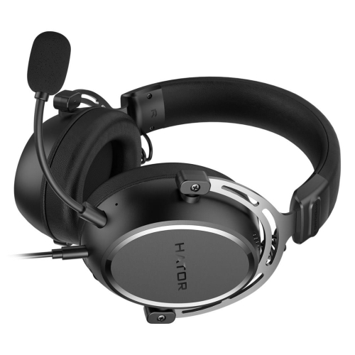 HATOR HYPERGANG 3 Hi-Res Zestaw słuchawkowy Przewodowa Opaska na głowę Gaming Czarny-25677588