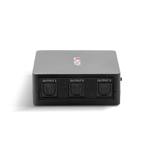 Lindy 70480 rozgałęźnik audio Czarny-25677753