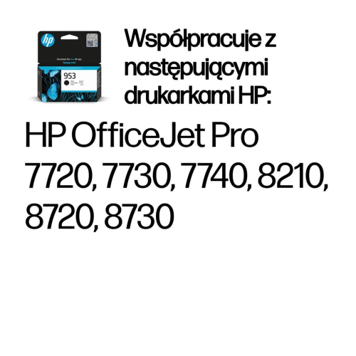 HP Oryginalny czarny wkład atramentowy 953-25690350