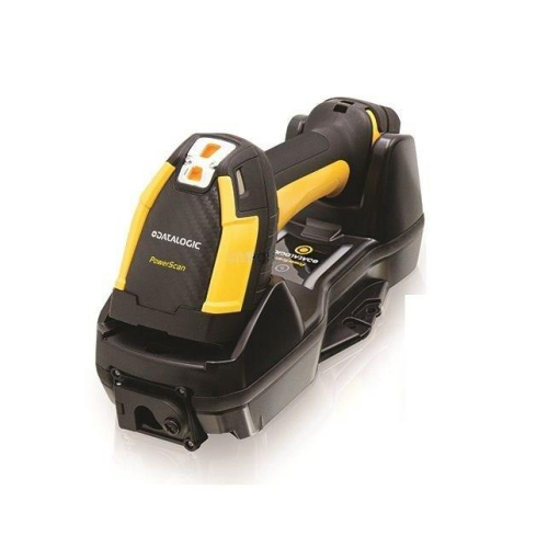 Datalogic PM9600-SR433RBK10 czytnik kodów kreskowych Ręczny czytnik kodów kreskowych 1D/2D Laser Czarny, Żółty-256