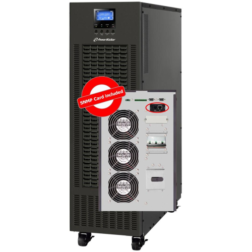 PowerWalker VFI 20K CPG PF1 3/3 BI zasilacz UPS Podwójnej konwersji (online) 20 kVA 20000 W 1 x gniazdo sieciowe-256987