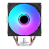 RAMPAGE CHŁODZENIE PROCESORA OCTAGON B70 CPU 120MM ARGB WYŚWIETLACZ TEMPERATURY BLACK-25720452