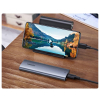 Ugreen kieszeń na dysk obudowa dysku twardego M.2 B-Key SATA 3.0 5Gbps szary + kabel USB Typ C (CM400)-25722675