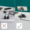 Hama 00201738 ładowarka do urządzeń przenośnych Słuchawki, Smartfon Czarny USB Bezprzewodowe ładowanie Szybkie ła