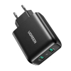 Ugreen ładowarka sieciowa 2xUSB-A 36W QC3.0 czarna (CD161)