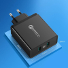 Ugreen ładowarka sieciowa 2xUSB-A 36W QC3.0 czarna (CD161)-25735790