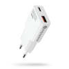 EVERACTIVE ŁADOWARKA SIECIOWA 1 X USB, 1 X USB-C QUICK CHARGE 3.0 20W SUPER SLIM BIAŁA SC-340Q-25735974