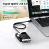Czytnik kart pamięci Ugreen CR125 SD / micro SD / CF / MS z kablem USB 3.0 0.5m - czarny-25742924