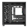 RAMPAGE OBUDOWA PC ZE SZKŁEM HARTOWANYM SEALITE 7X WENTYLATOR ARGB PWM BLACK-25749186