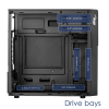 AKYGA OBUDOWA MICRO TOWER ATX PORT USB C AK19BK-25749291