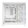 RAMPAGE OBUDOWA PC ZE SZKŁEM HARTOWANYM SEALITE 7X WENTYLATOR ARGB PWM WHITE-25749376
