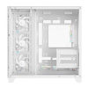 RAMPAGE OBUDOWA PC ZE SZKŁEM HARTOWANYM SEALITE 7X WENTYLATOR ARGB PWM WHITE-25749377