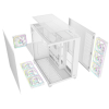 RAMPAGE OBUDOWA PC ZE SZKŁEM HARTOWANYM SEALITE 7X WENTYLATOR ARGB PWM WHITE-25749378