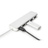 Digitus 4-portowy hub USB Type-C™ (USB 3.0) + PD-25756124