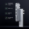HUB Ugreen CM380 2xUSB C - HDMI/2xUSB 3.0/SDTF/USB C PD - szary-25756180