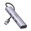 Ugreen 60554 stacja dokująca Przewodowa USB 3.2 Gen 1 (3.1 Gen 1) Type-C Szary
