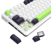 REDRAGON K686WBG-RGB-MAX Eisa Max klawiatura USB + RF Wireless + Bluetooth Biały, Czarny-25756531