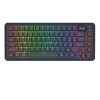 REDRAGON K708-RGB-PRO FLEKACT klawiatura USB + RF Wireless + Bluetooth Czarny-25756612