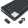 REDRAGON K708-RGB-PRO FLEKACT klawiatura USB + RF Wireless + Bluetooth Czarny-25756613