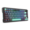 REDRAGON K724GBG-RGB-PRO Behemoth klawiatura USB + RF Wireless + Bluetooth Szary, Niebieski-25756704