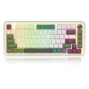 REDRAGON K681CGC-RGB-PRO Cyrus klawiatura USB + RF Wireless + Bluetooth Biały, Zielony