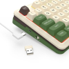 REDRAGON K681CGC-RGB-PRO Cyrus klawiatura USB + RF Wireless + Bluetooth Biały, Zielony-25756810