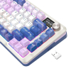 REDRAGON K708AK-RGB-PRO FLEKACT klawiatura USB + RF Wireless + Bluetooth Biały-25756819