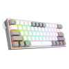 REDRAGON K617-RGB Fizz RGB White/Grey klawiatura USB Szary, Biały-25756840