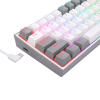REDRAGON K617-RGB Fizz RGB White/Grey klawiatura USB Szary, Biały-25756843