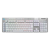 Logitech G G915 X Lightspeed klawiatura Gaming USB + RF Wireless + Bluetooth QWERTY Amerykański międzynarodowy Biały