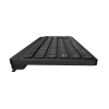 NATEC KLAWIATURA TANG US BEZPRZEWODOWA BT + 2.4GHZ CICHA SLIM CZARNA-25756981