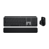 Logitech Master MX Keys S Combo for Mac klawiatura Dołączona myszka Dom/Biuro RF Wireless + Bluetooth QWERTY Amerykań