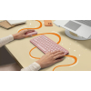 Logitech Pebble 2 Combo klawiatura Dołączona myszka Uniwersalne RF Wireless + Bluetooth QWERTY Amerykański międzynar