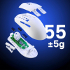REDRAGON M918W & K1NG PRO MAX & Biały myszka RF Wireless + Bluetooth + USB Type-C-25757670