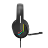 Marvo H8618 Zestaw słuchawkowy Przewodowa Opaska na głowę Gaming USB Typu-A Czarny-25758316