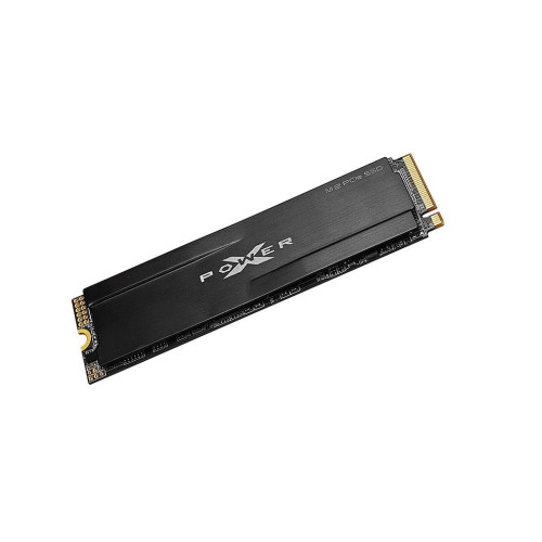 Dysk SSD Silicon Power XD80 512GB M.2 PCIe NVMe Gen3x4 TLC 3400/2100 MB/s heatsink (SP512GBP34XD8005)-2570216