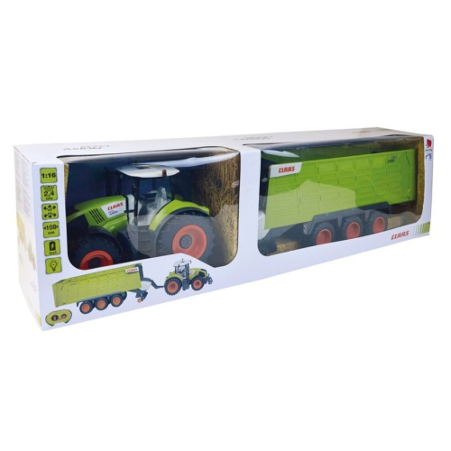 Happy People Traktor Claas Axion R/C z przyczepą Cargos