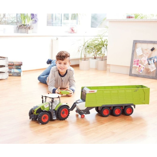 Happy People Traktor Claas Axion R/C z przyczepą Cargos-25703584