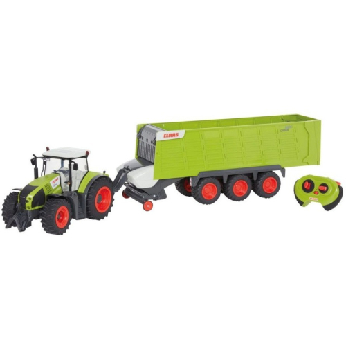 Happy People Traktor Claas Axion R/C z przyczepą Cargos-25703589