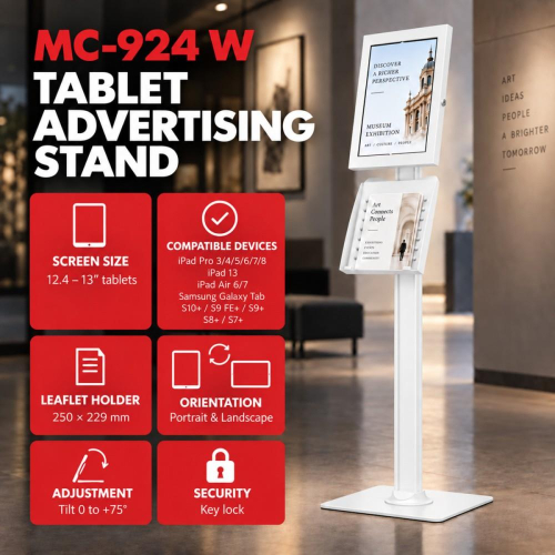 Uchwyt reklamowy do tabletu MC-924 W-25703631