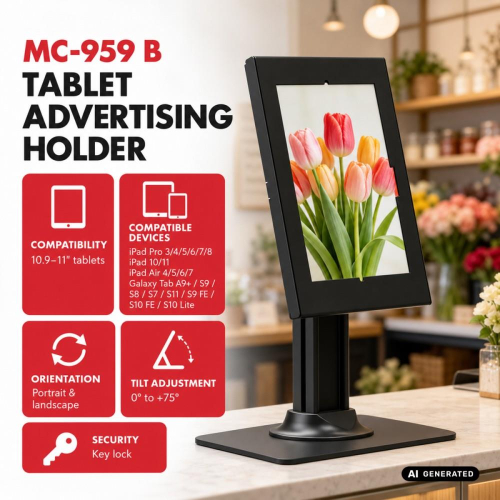 Uchwyt reklamowy do tabletu MC-959 B-25703642
