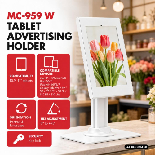 Uchwyt reklamowy do tabletu MC-959 W-25703653